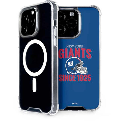 NFL New York Giants Helmet iPhone 15 Pro MagSafe Case